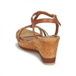 Chaussures Femme Sandales et Nu-pieds Tamaris THERESIA Marron -Sandales Soldes Boutique 21645594 500 E