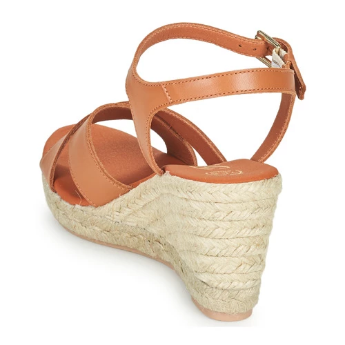 Chaussures Femme Sandales et Nu-pieds Betty London TONGA Cognac 5 Chaussures Femme Sandales et Nu-pieds Betty London TONGA Cognac – Image 5