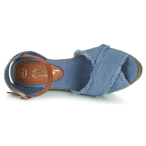 Chaussures Femme Sandales et Nu-pieds Betty London NEIAFU Bleu 6 Chaussures Femme Sandales et Nu-pieds Betty London NEIAFU Bleu – Image 6