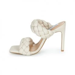 Chaussures Femme Sandales et Nu-pieds Steve Madden KENLEY Blanc -Sandales Soldes Boutique 21651305 500 D