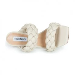 Chaussures Femme Sandales et Nu-pieds Steve Madden KENLEY Blanc -Sandales Soldes Boutique 21651305 500 F