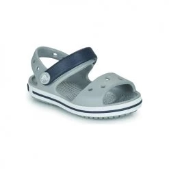 Chaussures Enfant Sandales et Nu-pieds Crocs CROCBAND SANDAL KIDS Gris / Marine