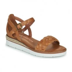 Chaussures Femme Sandales et Nu-pieds Karston KIRIA Camel