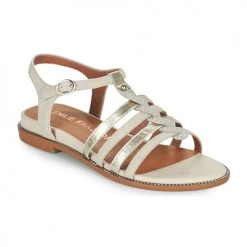 Chaussures Femme Sandales et Nu-pieds Karston SOLENS Beige / Blanc
