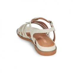 Chaussures Femme Sandales et Nu-pieds Karston SOLENS Beige / Blanc -Sandales Soldes Boutique 21667785 500 E