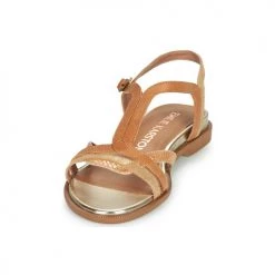Chaussures Femme Sandales et Nu-pieds Karston SOBIA Camel / Doré -Sandales Soldes Boutique 21667788 500 C