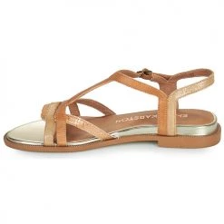 Chaussures Femme Sandales et Nu-pieds Karston SOBIA Camel / Doré -Sandales Soldes Boutique 21667788 500 D