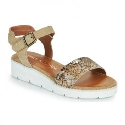 Chaussures Femme Sandales et Nu-pieds Karston KIKIN Beige