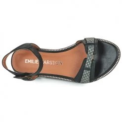 Chaussures Femme Sandales et Nu-pieds Karston SORAYA Noir -Sandales Soldes Boutique 21667798 500 F