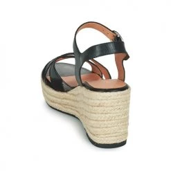 Chaussures Femme Sandales et Nu-pieds Karston LATANA Noir -Sandales Soldes Boutique 21667802 500 E