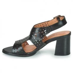 Chaussures Femme Sandales et Nu-pieds Karston LISA Noir -Sandales Soldes Boutique 21667803 500 D