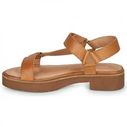 Chaussures Femme Sandales et Nu-pieds Karston KRISTAL Camel -Sandales Soldes Boutique 21667804 500 D