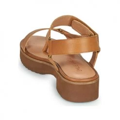 Chaussures Femme Sandales et Nu-pieds Karston KRISTAL Camel -Sandales Soldes Boutique 21667804 500 E