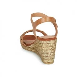 Chaussures Femme Sandales et Nu-pieds Karston ETOPIE Camel -Sandales Soldes Boutique 21667805 500 E