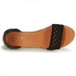 Chaussures Femme Sandales et Nu-pieds Minelli ALIX Noir -Sandales Soldes Boutique 21669671 500 F