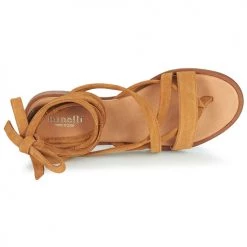 Chaussures Femme Sandales et Nu-pieds Minelli IRENE Marron -Sandales Soldes Boutique 21669681 500 F