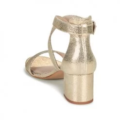 Chaussures Femme Sandales et Nu-pieds Minelli HONORINE Platine -Sandales Soldes Boutique 21669697 500 E