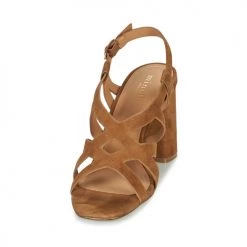 Chaussures Femme Sandales et Nu-pieds Minelli LYDIE marron -Sandales Soldes Boutique 21669704 500 C