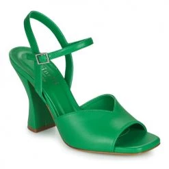 Sandales Soldes Boutique 24 Chaussures Femme Sandales et Nu-pieds Minelli PAULINE Vert