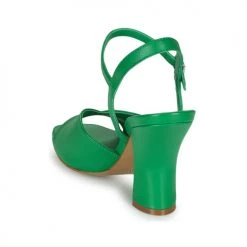 Chaussures Femme Sandales et Nu-pieds Minelli PAULINE Vert -Sandales Soldes Boutique 21669708 500 E