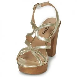 Chaussures Femme Sandales et Nu-pieds Otess Doré -Sandales Soldes Boutique 21669737 500 C