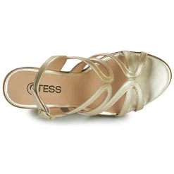 Chaussures Femme Sandales et Nu-pieds Otess Doré -Sandales Soldes Boutique 21669737 500 F