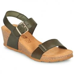 Chaussures Femme Sandales et Nu-pieds YOKONO CADIZ Noir