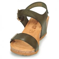 Chaussures Femme Sandales et Nu-pieds YOKONO CADIZ Noir -Sandales Soldes Boutique 21670108 500 C