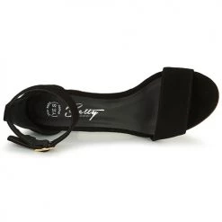 Chaussures Femme Sandales et Nu-pieds Betty London CRETOLIA Noir -Sandales Soldes Boutique 21689241 500 F