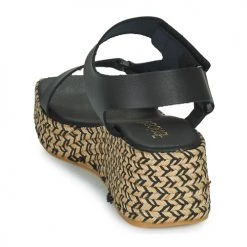 Chaussures Femme Sandales et Nu-pieds Fericelli MOMISA Noir -Sandales Soldes Boutique 21733266 500 E