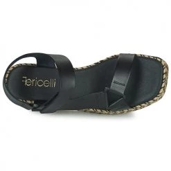 Chaussures Femme Sandales et Nu-pieds Fericelli MOMISA Noir -Sandales Soldes Boutique 21733266 500 F