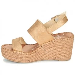 Chaussures Femme Sandales et Nu-pieds Replay SUSAN Doré -Sandales Soldes Boutique 21754770 500 D
