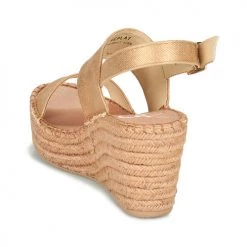 Chaussures Femme Sandales et Nu-pieds Replay SUSAN Doré -Sandales Soldes Boutique 21754770 500 E