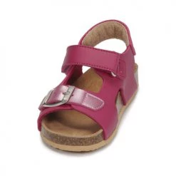Chaussures Fille Sandales et Nu-pieds Kickers FUXIO Rose -Sandales Soldes Boutique 22011217 500 C