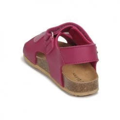 Chaussures Fille Sandales et Nu-pieds Kickers FUXIO Rose -Sandales Soldes Boutique 22011217 500 E