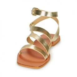 Chaussures Femme Sandales et Nu-pieds Vanessa Wu Doré -Sandales Soldes Boutique 22190540 500 C