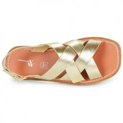 Chaussures Femme Sandales et Nu-pieds Vanessa Wu Doré -Sandales Soldes Boutique 22190541 500 F