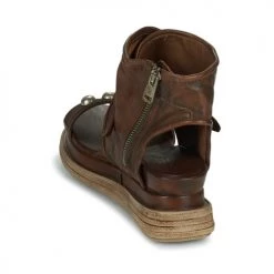 Chaussures Femme Sandales et Nu-pieds Airstep / A.S.98 LAGOS 2.0 Marron 10 Chaussures Femme Sandales et Nu-pieds Airstep / A.S.98 LAGOS 2.0 Marron -Sandales Soldes Boutique 22927629 500 E