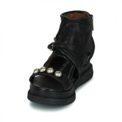 Chaussures Femme Sandales et Nu-pieds Airstep / A.S.98 LAGOS 2.0 Noir -Sandales Soldes Boutique 22927630 500 C