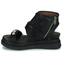 Chaussures Femme Sandales et Nu-pieds Airstep / A.S.98 LAGOS 2.0 Noir -Sandales Soldes Boutique 22927630 500 D