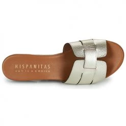 Chaussures Femme Sandales et Nu-pieds Hispanitas Gris -Sandales Soldes Boutique 22968114 500 F