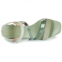 Chaussures Femme Sandales et Nu-pieds Hispanitas Vert -Sandales Soldes Boutique 22968116 500 F