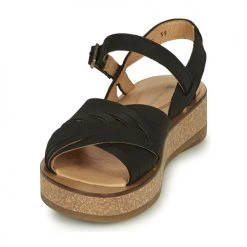 Chaussures Femme Sandales et Nu-pieds El Naturalista Noir -Sandales Soldes Boutique 22974001 500 C