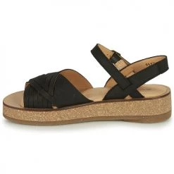 Chaussures Femme Sandales et Nu-pieds El Naturalista Noir -Sandales Soldes Boutique 22974001 500 D