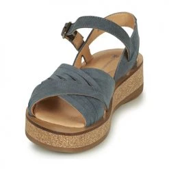 Chaussures Femme Sandales et Nu-pieds El Naturalista Bleu -Sandales Soldes Boutique 22974003 500 C
