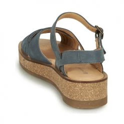 Chaussures Femme Sandales et Nu-pieds El Naturalista Bleu -Sandales Soldes Boutique 22974003 500 E