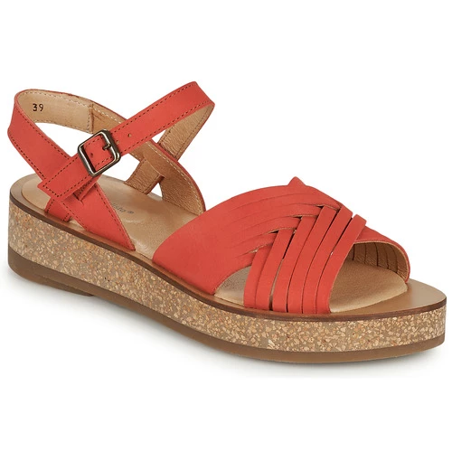 Chaussures Femme Sandales et Nu-pieds El Naturalista Rouge 1 Chaussures Femme Sandales et Nu-pieds El Naturalista Rouge