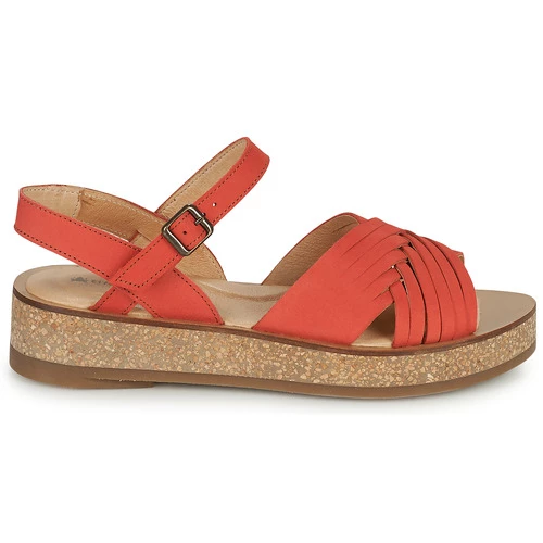 Chaussures Femme Sandales et Nu-pieds El Naturalista Rouge 2 Chaussures Femme Sandales et Nu-pieds El Naturalista Rouge – Image 2