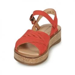Chaussures Femme Sandales et Nu-pieds El Naturalista Rouge 8 Chaussures Femme Sandales et Nu-pieds El Naturalista Rouge -Sandales Soldes Boutique 22974004 500 C