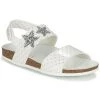 Chaussures Fille Sandales et Nu-pieds Geox J ADRIEL G. A - V.SIN+SIN.GLI Blanc